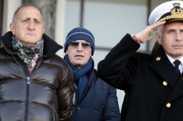 sacchi in tribuna
