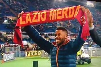 Bastos.Roma.sciarpa.anti.Lazio.356x237.j