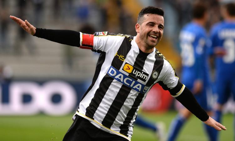 Di Natale 'Totti straordinario ho la sua maglia e ne vado fiero'