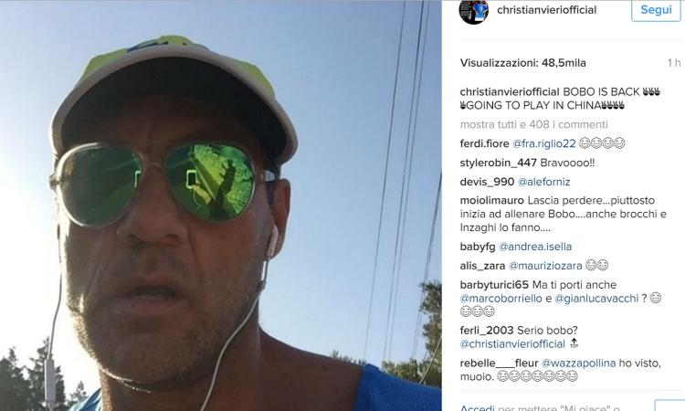 Vieri is back: 'Vado a giocare in Cina'