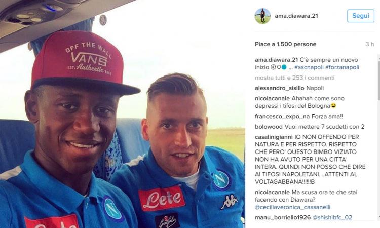 Napoli, Giaccherini: 'Sono pronto, non vedo l'ora di giocare'