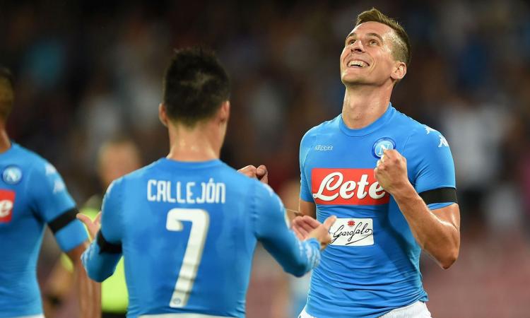 Napoli, Milik cancella i brividi: 'A Empoli vittoria importantissima'
