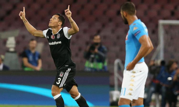 Napoli-Besiktas 2-3: il tabellino