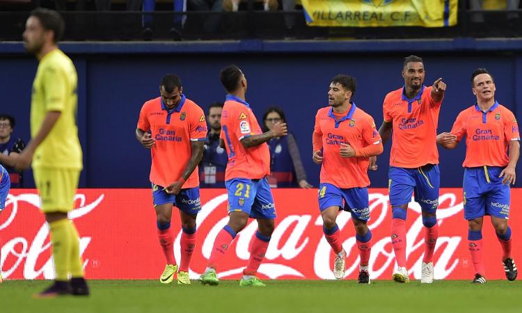 Las Palmas, tre gol all'Athletic Bilbao: c'è la firma di Boateng