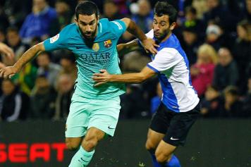 arda turan, barcellona, contrasto, 2016/17