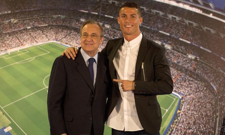 Perez blinda CR7: 'E' il Real. Higuain nel cuore. Ho chiamato Totti per portarlo a Madrid, ma mi ha risposto...'