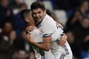 enzo zidane, real madrid, abbraccio, gioia, 2016/17