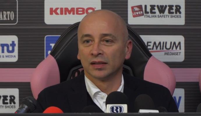 VIDEO Corini: 'Salverò il Palermo con una spinta morale. Starò in apnea senza la clausola anti-esonero'