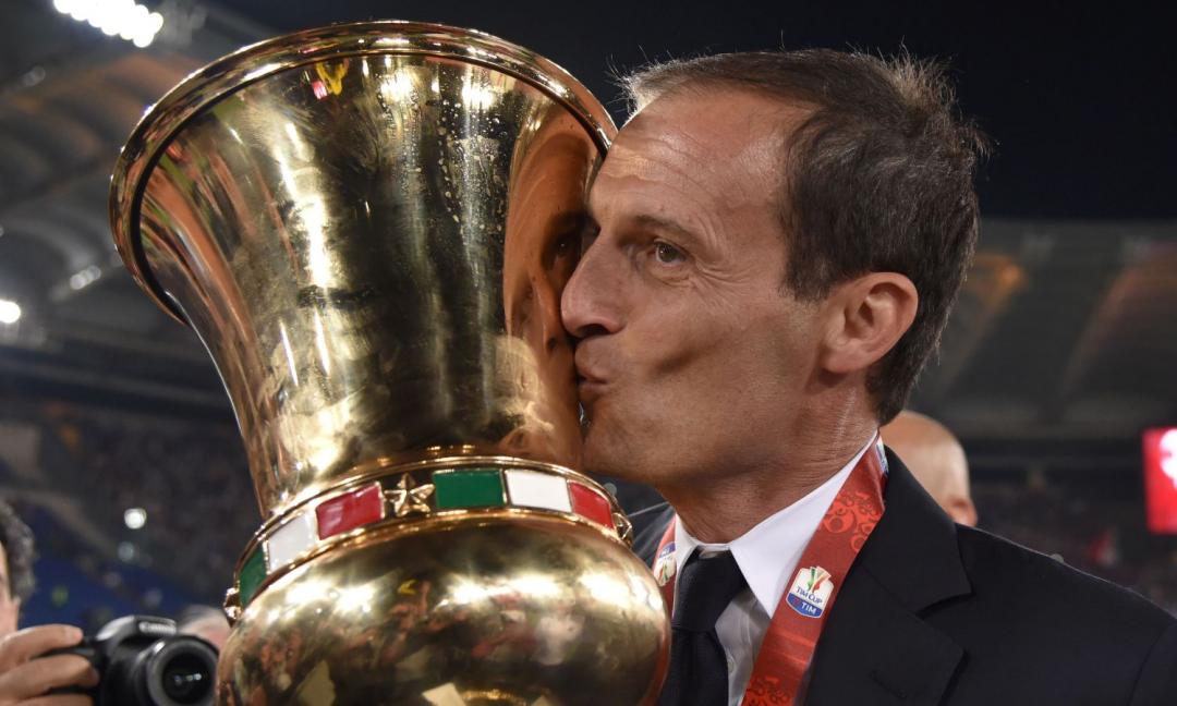 Coppa Italia alla Juve, Allegri: è stata una serata bellissima Coppa Italia alla Juve, Allegri: è stata una serata bellissima