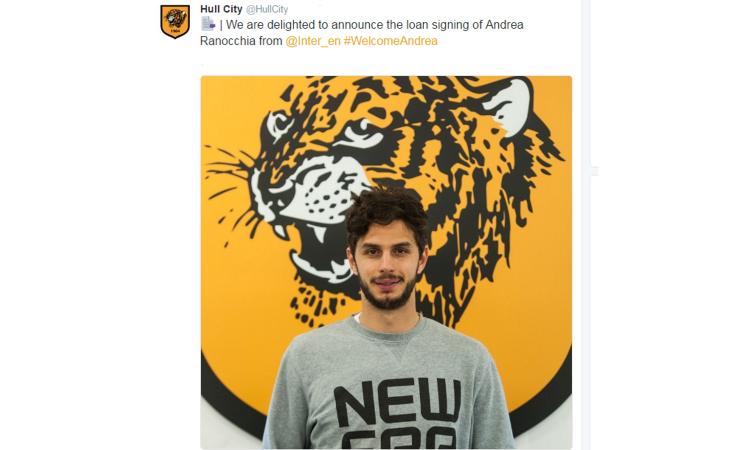 Inter UFFICIALE Ranocchia all'Hull dal Jiangsu Suning arriva Sainsbury