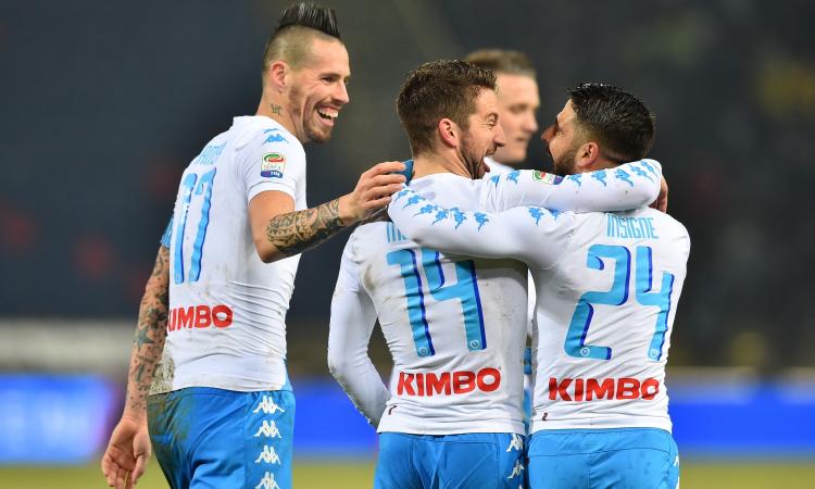 Mertens-Insigne la miglior coppia gol della Serie A