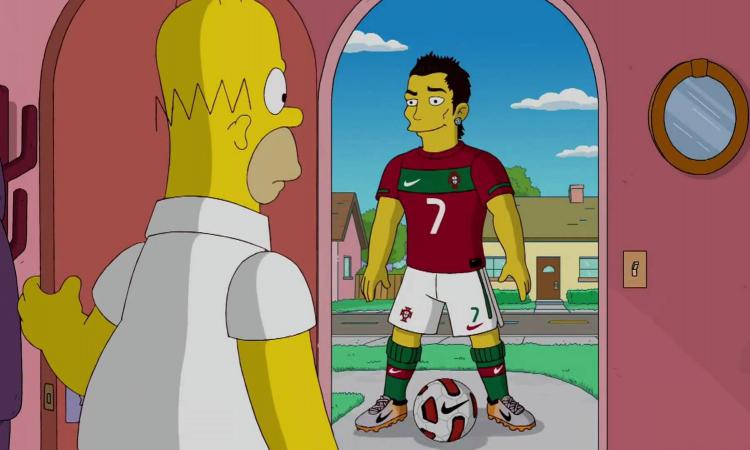 30 anni di Simpson: CR7, Ronaldo, il Milan e il Chelsea, ecco i calciatori 'simpsonizzati' FOTO