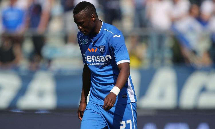 Empoli, Thiam: 'In Grecia non giocavo mai, ora mi manca solo il gol'