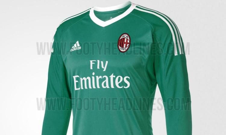 Milan, ecco la divisa dei portieri 2017/18: il dettaglio sui numeri di maglia FOTO