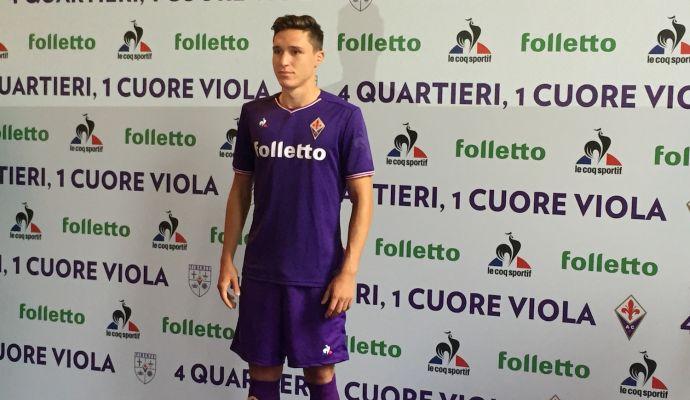 Chiesa: 'Che bello giocare nella Fiorentina'