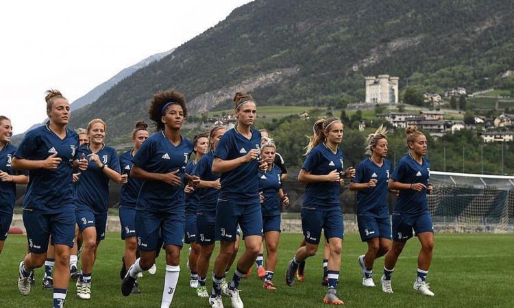 Juve, le Women inaugurano il nuovo campo alla Continassa FOTO