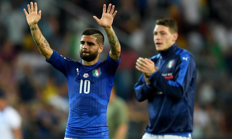 Ventura prova l'11 per Spagna-Italia
