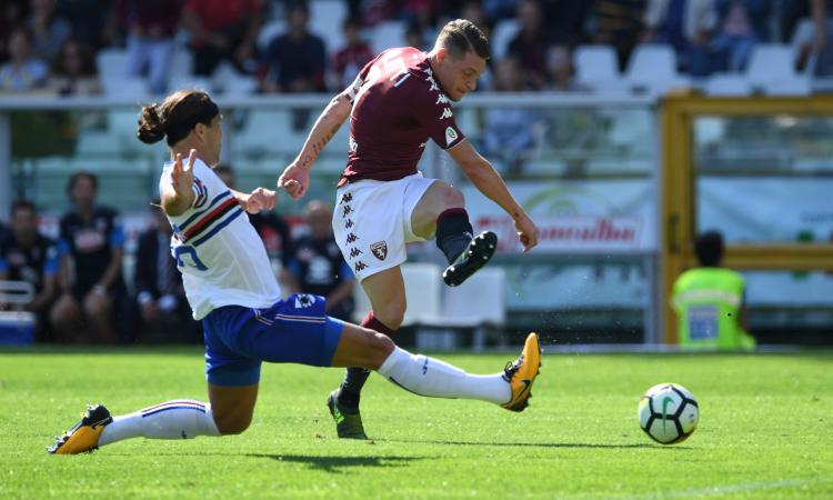 Torino-Sampdoria 2-2: il tabellino VIDEO