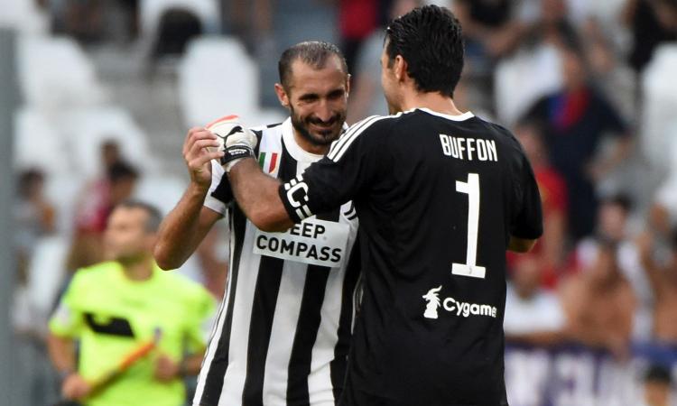 Juve, ancora fermi Buffon e Chiellini: salteranno il Bologna e la Coppa Italia