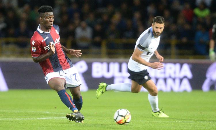 Bologna, Donsah: 'Se a gennaio mi lasciando andare in una big, alleljua!'. Gli risponde Bigon...