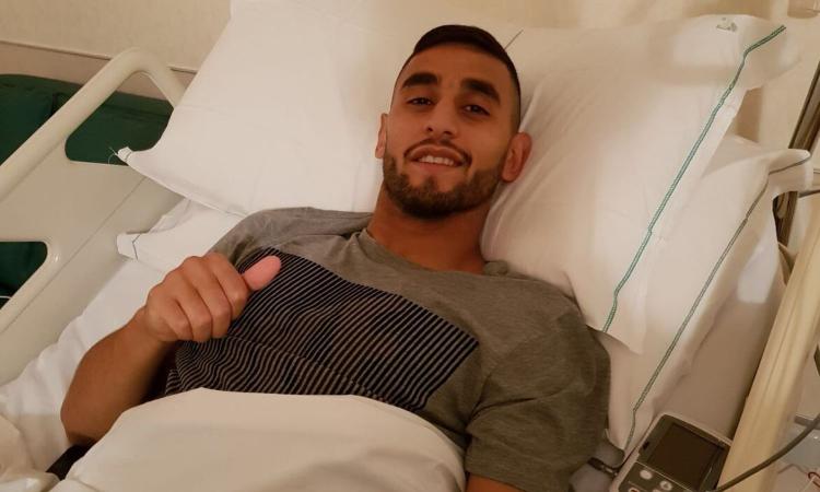 Napoli: Ghoulam riceve la visita di Zouma