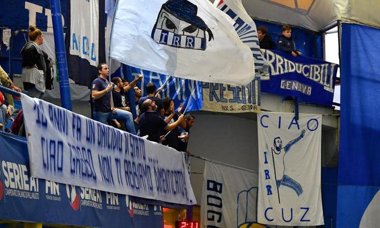 Lazio, anche il Bogliasco pallanuoto ricorda Gabriele Sandri