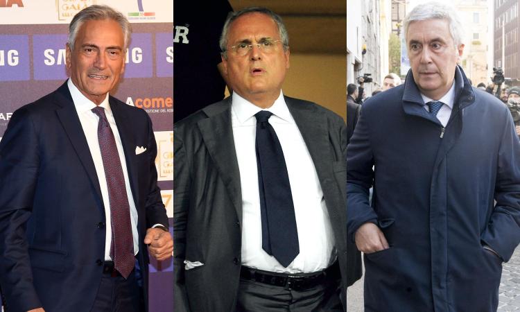 Lotito, Sibilia, Gravina: la gente non vi vuole. Tanto valeva tenersi Tavecchio