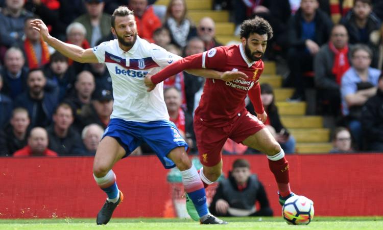 Salah a secco il Liverpool fa 0-0 con lo Stoke. LIVE Everton e Leicester
