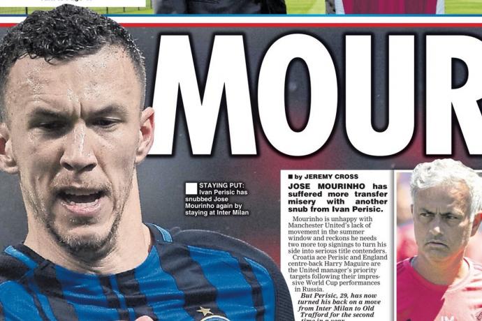 Inter Per Perisic Altro No A Mourinho Darmian Vuole Andar Via Ma