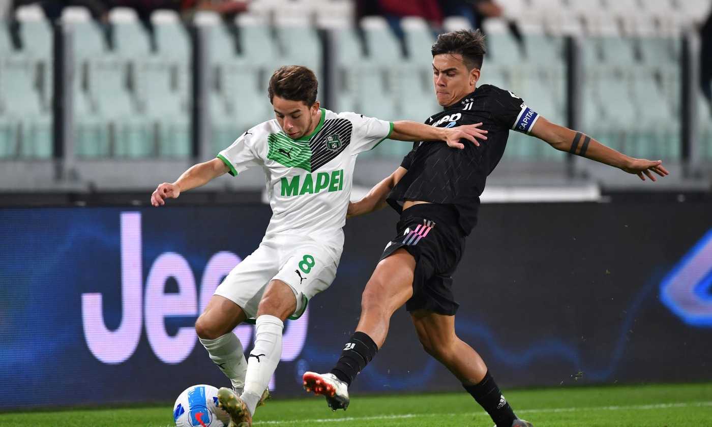 Sassuolo UFFICIALE Tegola Maxime Lopez Serie A Calciomercato