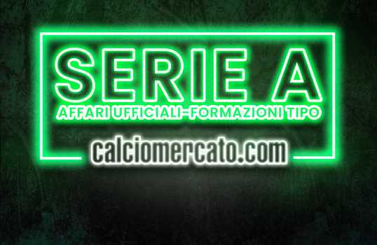 Calciomercato Serie A Tutti Gli Affari Ufficiali Mercato