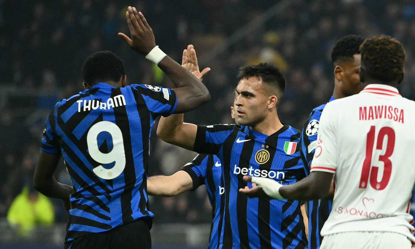 Inter Monaco Le Pagelle Di CM Lautaro E Thuram Devastanti Monaco