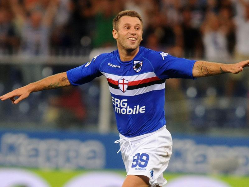 'Cassano is staying at Sampdoria'