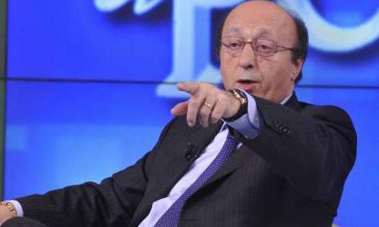 Juve, che bordata di Moggi ad Allegri: 'Parla troppo, vi spiego cos'ha sbagliato'