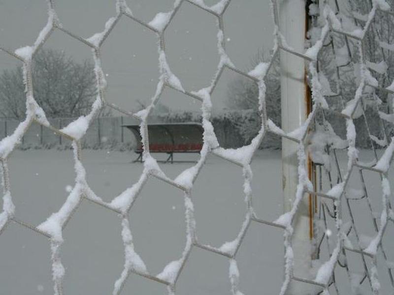 Neve a Madrid: una partita a rischio VIDEO