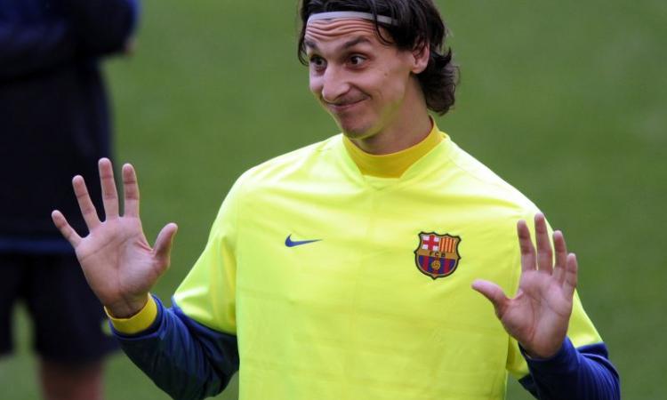Ibrahimovic: 'Io via dal Barcellona? Solo voci, sto bene qui'