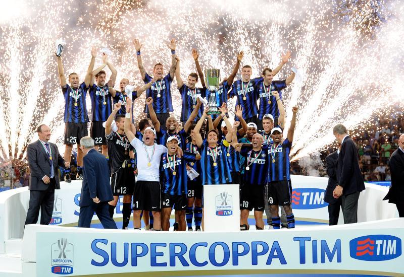 Supercoppa all'Inter: tutte le foto dei festeggiamenti