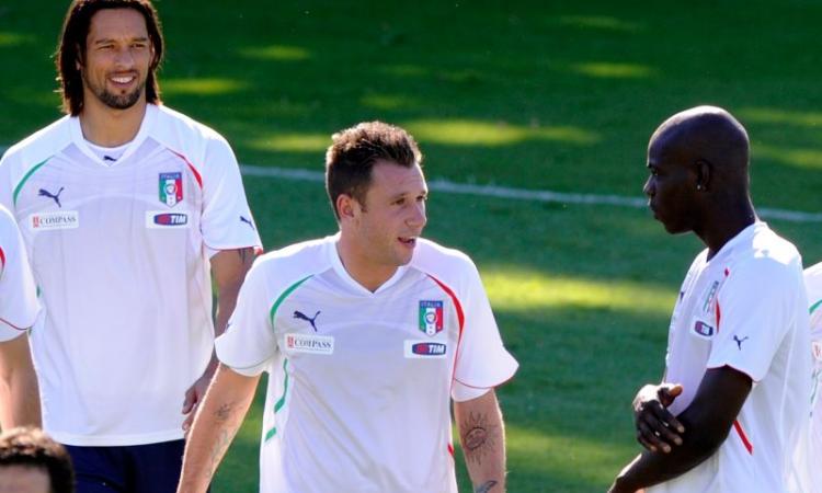 Italia, Cassano in campo contro l'Estonia