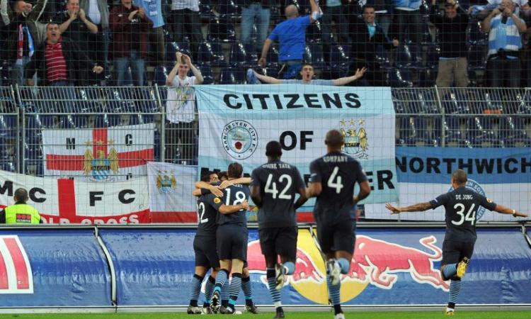 Europa League: Vince il City, cade l'Atletico. Liverpool a valanga