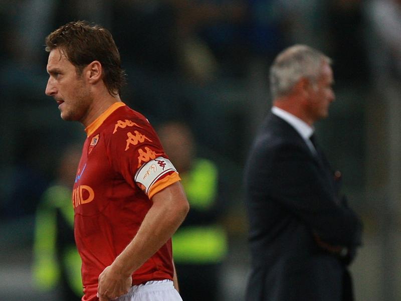 Totti-Ranieri: pace davanti alla Sensi