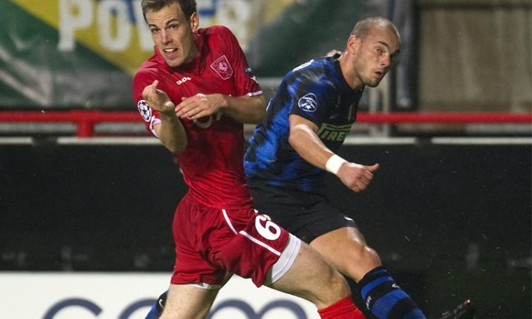 Twente-Inter 2-2: apre Sneijder e chiude Eto'o, in mezzo l'autogol di Milito