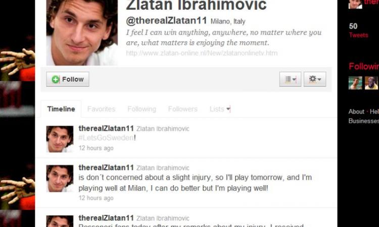 Ibra su Twitter: 'Kakà gran colpo'. Ma Raiola smentisce: 'Non è lui che scrive'