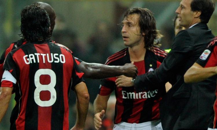 Milan primo per una notte: a Parma decide l'ascensore di Pirlo
