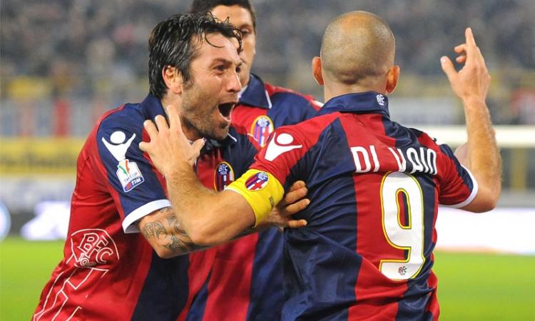 Serie A: Britos-Cesar, poi Di Vaio al 93', Bologna-Chievo 2-1