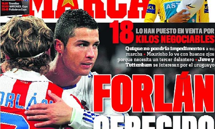 Juve, ecco il prezzo di Forlan