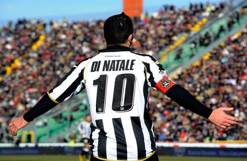 Tegola Udinese: Di Natale, lesione di 1° grado al bicipite