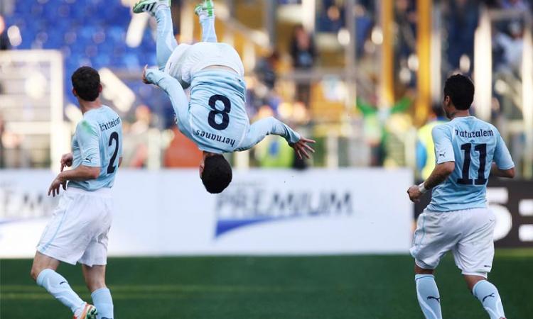 Lazio: Hernanes gol triste, Lulic gol rabbioso