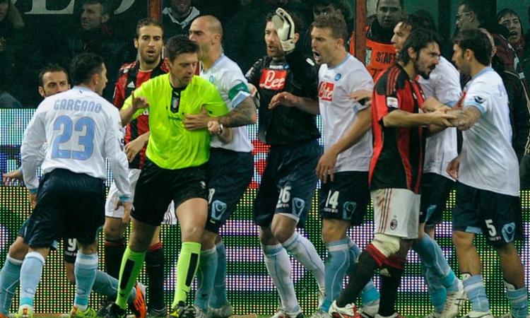 Milan-Napoli: con Banti i rossoneri ko già in quattro gare