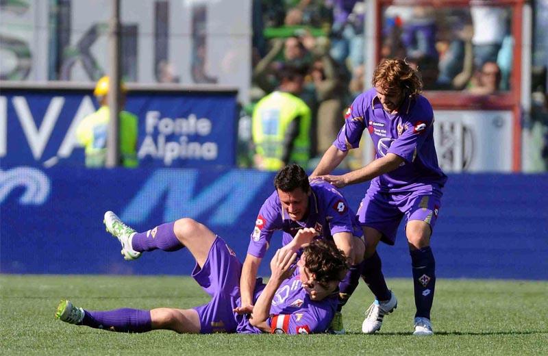 Montolivo-Fiorentina: contatto a Milano