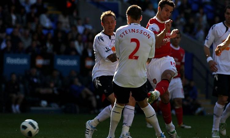 Premier: Cohen, gol e lacrime. L'Arsenal cade a Bolton e dice addio al titolo